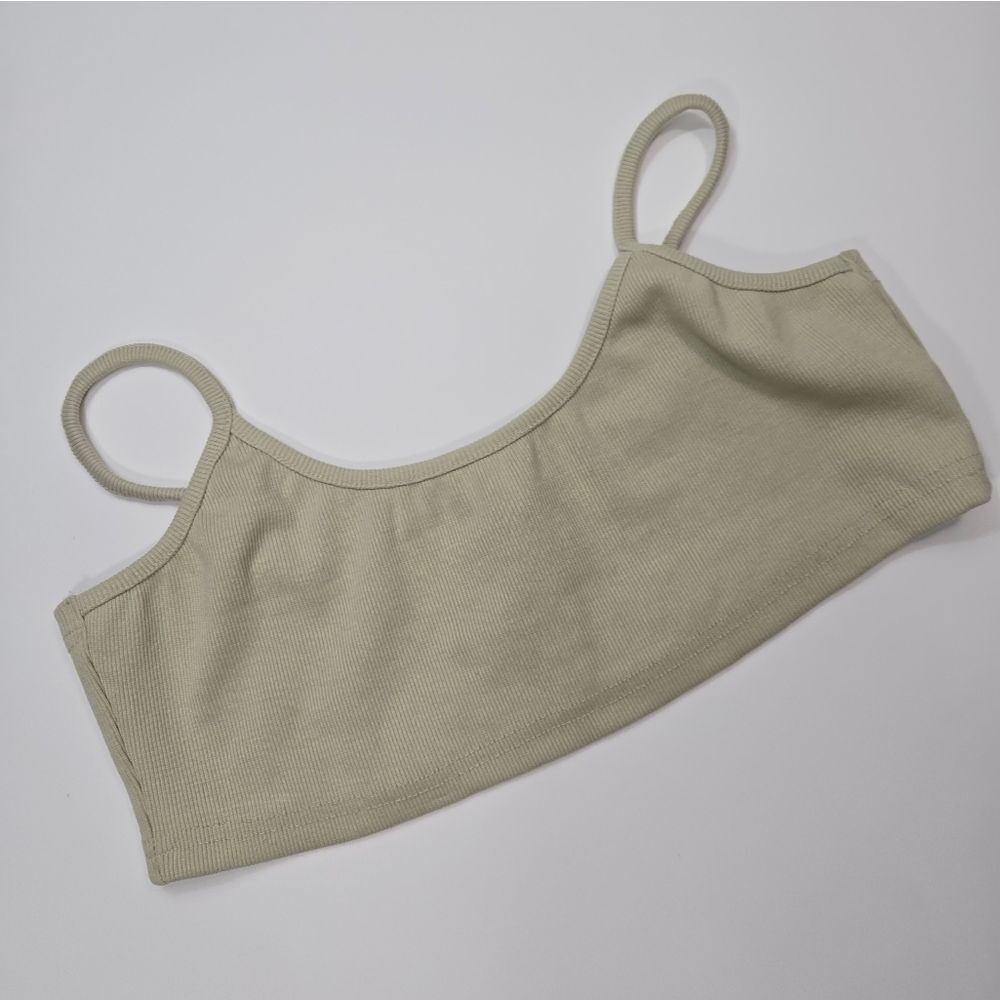Missguided tan sports bra